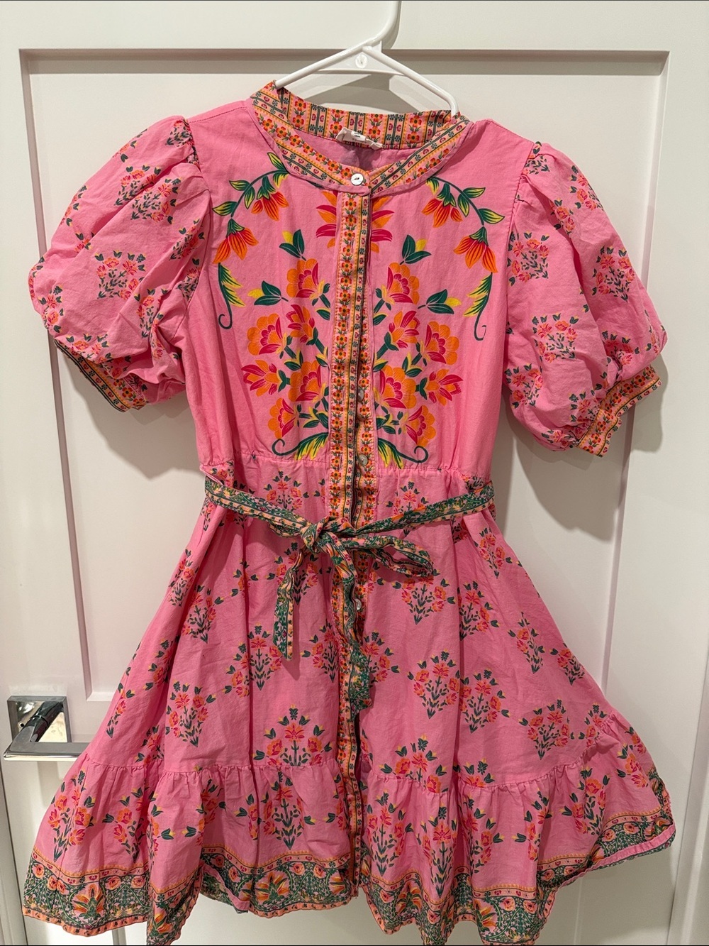 A loves a girl floral baby doll puffy skirt dress